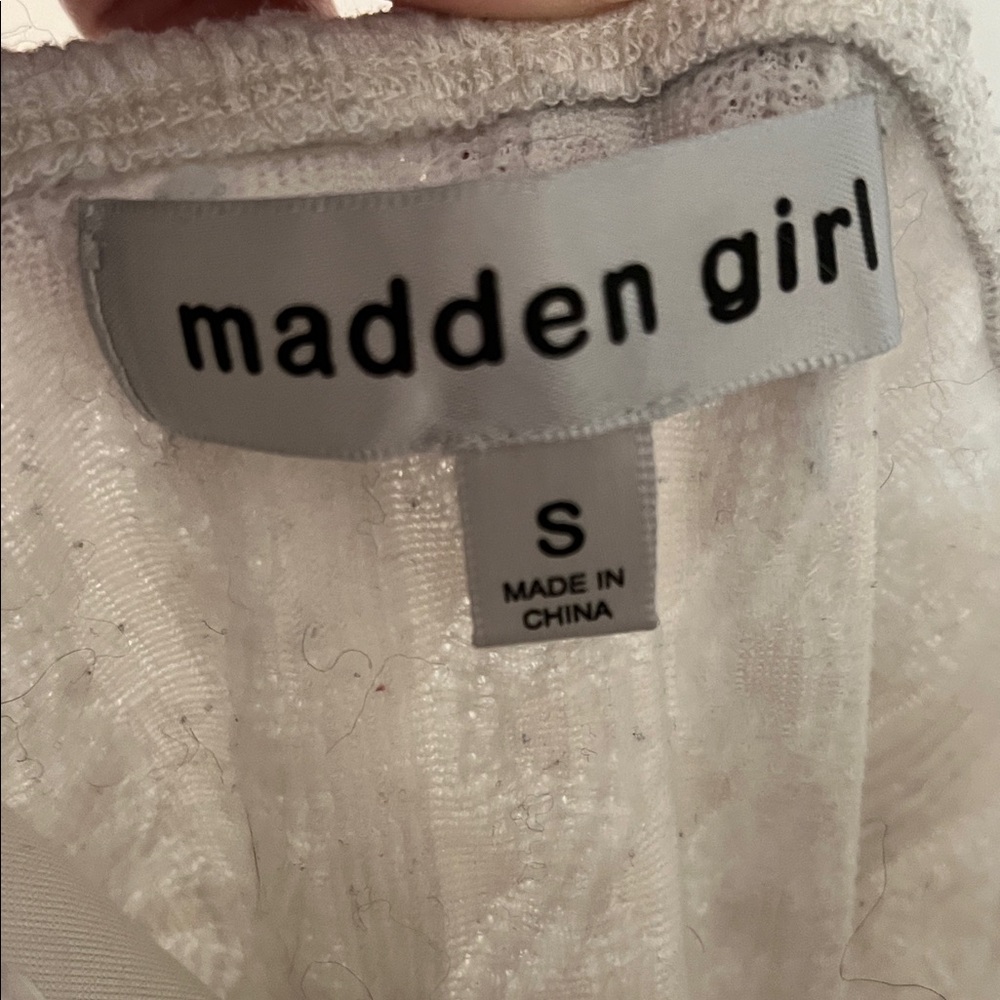 Madden Girl White Lace Cami